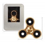 Wholesale Aluminum Metal Classic Fidget Spinner Hand Stress Reducer Toy for Anxiety Adult, Child (Black)